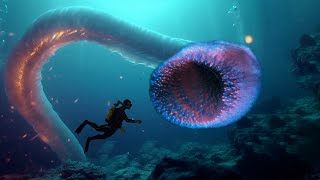 This Monster Sea Serpent TORMENTED Sailors for Decades What is The Pyrosome Worm [upl. by Adey]