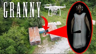 DRONE CATCHES CURSED GRANNY AT GRANNYS HOUSE IN THE MIDDLE OF THE FOREST  GRANNY CAUGHT ON DRONE [upl. by Miranda]