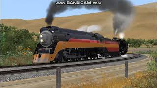 Train Simulator Classic SP GS4 4449 amp UP FEF3 844 Doublehead Excursion train part 1 [upl. by Anivlek]