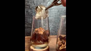 Dulce de Leche Iced Latte ASMR☕️shorts cookwithme cooking food [upl. by Knowland]