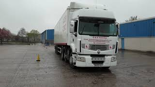 HGV Class 1 C amp E Reverse Practice [upl. by Millham]