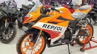 2023 Honda CBR150R ABS Repsol Edition Review । Orange Colour । AJ Shohan Vai Official [upl. by Zenger]