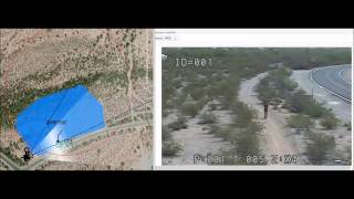 SpotterRF Radar Tucson Arizona Border Line [upl. by Jenica]