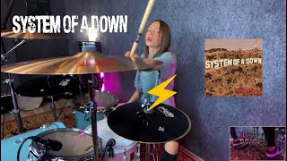 Toxicity  System Of A Down  Drum Cover by Kristina Rybalchenko [upl. by Williamsen]