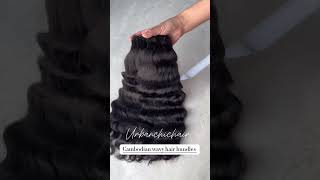 Cambodian wavy hair bundles [upl. by Inattirb]