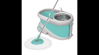 MILTON Spotzero Mop Cleaner Elite Spin Mop With Bucket In Hindi [upl. by Ayala80]