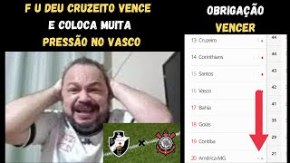 CRUZEIRO VENCE REBAIXA O GOIÁS E COLOCA PRESSÃO ENORME EM CIMA DO VASCO [upl. by Brenton]