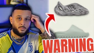 Ye Has An Important Message For Adidas Be Aware YEEZY Slide Salt amp Foam Runner Mx Granite [upl. by Akim]