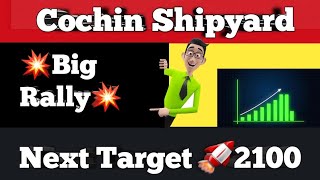 Cochin Shipyard Share Analysis amp Next Target [upl. by Teloiv]