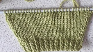 How to Knit Increase make 1 [upl. by Enihpesoj]