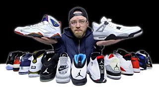 Unboxing Every Air Jordan Sneaker [upl. by Aracat]