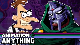 Dr Doofenshmirtz vs Doctor Doom  Rap Battle ANIMATION VS ANYTHING CH III [upl. by Novoj]