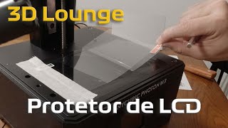 Instalar protetor de LCD na impressora [upl. by Gisela]