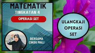 MATH  SIRI 1  ULANGKAJI OPERASI SET [upl. by Ennovehs]