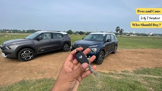 Citroën C3 AirCross SUV Drive Impressions  5 amp 7 Seater  Gagan Choudhary [upl. by Duma]