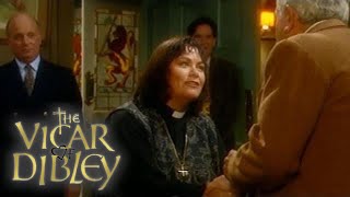 The Parish Council Meet the Vicar  The Arrival  The Vicar of Dibley [upl. by Naletak]