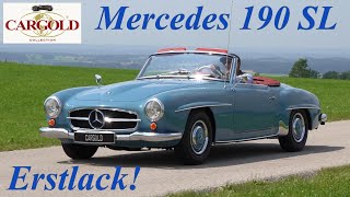 Mercedes 190 SL Roadster 1962 Unfassbar Original Absolutes Ausnahmefahrzeug Erstlack [upl. by Schroth]