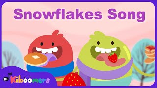 Snowflakes Song  The Kiboomers Preschool Songs amp Nursery Rhymes for Winter [upl. by Leesen]