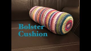 Ophelia Talks about a Crochet Bolster Cushion [upl. by Olag786]