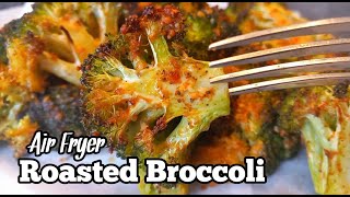 Air Fryer Roasted Broccoli  Roasted Broccoli Recipe [upl. by Fasta]