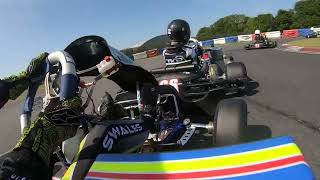 Mansell Raceway Onboard  Junior Rotax  Mansell IKR Round 4 [upl. by Ahsei]