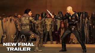 DUNE PART TWO – New Final Trailer 2024 Timothée Chalamet Zendaya  Warner Bros [upl. by Sidonius64]