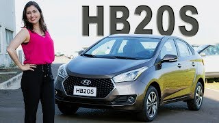 Hyundai HB20S 2019 16 Automático em Detalhes com Giu Brandão [upl. by Ahsiek723]