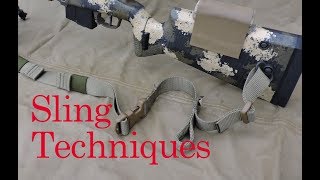 Sling Techniques For Precision Rifle [upl. by Damicke61]