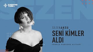 KARAOKE I Seni Kimler Aldı I Sezen Aksu I DO [upl. by Neurath]