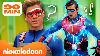 Henry Danger  ¡CADA episodio de la temporada 4 de Henry Danger ⚡️ Compilación de 90 minutos [upl. by Azilanna]