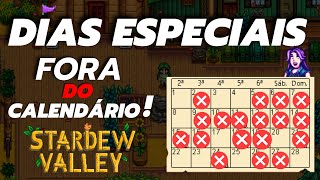 As datas NÃO ESTÃO no calendário  Stardew Valley [upl. by Annoet]