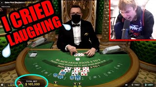 I Cried LAUGHING Watching This BlackJack Session  Xposed [upl. by Jemy16]