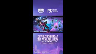 PUBG MOBILE  See The PDP Ultimate Set Devious Cat In Action [upl. by Eityak]