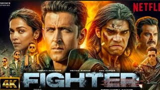 Fighter 2024 Full movie in hindi dubbed Hrithik Roshan Deepika Padukone Anil Kapoor [upl. by Yelac]