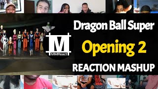 Dragon Ball Super Opening 2  Reaction Mashup [upl. by Perry]