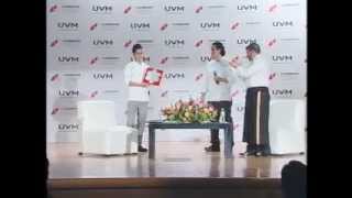 Conferencia del Chef Carlos Gaytán en UVM [upl. by Ytteb]