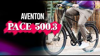 Review 2024 Aventon Pace 5003 Electric Bicycle  Best Value Under 1700 [upl. by Gerta200]