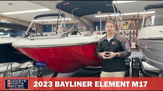 2023 Bayliner Element M17 Boat Walkthrough [upl. by Cacie]