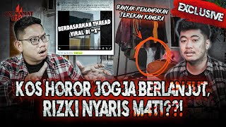 TEREKAM CCTV RIZKI INGIN MENYERAH KARENA 6 TAHUN DIHANTUI TEROR MISTERIUS  KOS ANGKER OMMAMAT [upl. by Weslee]