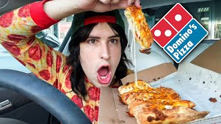 Trying Dominos NEW Cheesy Bread [upl. by Bary6]