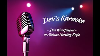 Das Wuerfelspiel  Juliane Werding  Karaoke [upl. by Lrig]