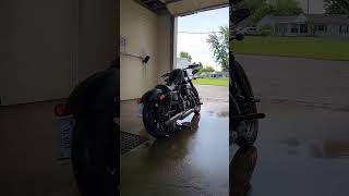 Custom HD Sportster Iron 883 883 custom bikelife [upl. by Ivens]