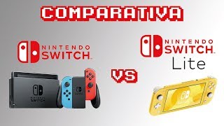 Diferencias entre Nintendo Switch y Nintendo Switch Lite  Comparativa [upl. by Kort758]