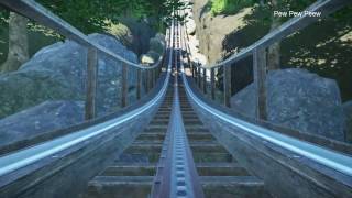 Planet Coaster Tropical Coaster DayampNight [upl. by Nauqit1]