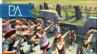 AMAZING SIEGE OF CARTHAGE Crazy CLOSE Total War Rome 2 SIEGE Battle [upl. by Slerahc243]