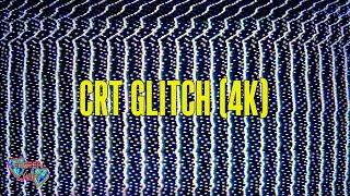 free CRT GLITCH 4k [upl. by Lewes]