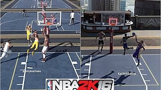 Prettyboyfredo  KellHitEmUp95 MyPark Hoop Mixtape Vol 1  UNSTOPPABLE DUO NBA 2K16 [upl. by Oisorbma130]