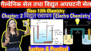 गैल्वेनिक सेल तथा विद्युतअपघटनी सेल।Gailvanic cell amp Electrolytic Cell [upl. by Huberty109]