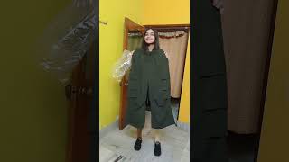 Mytra Cargo Pants 👖youtubeshorts myntra shorts cargopants haul [upl. by Engeddi]