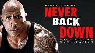 Best Motivational Speech Compilation EVER 6  NEVER BACK DOWN  30Minute Motivation Video [upl. by Ardnuasal]